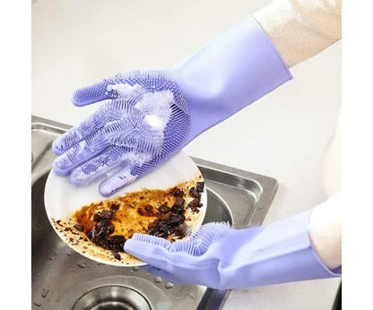 Magical Silicon Washing Gloves